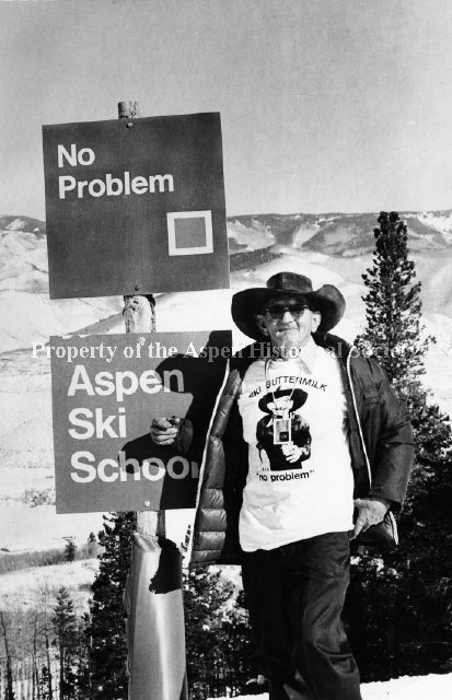 The "No Problem Joe" Cabin and Statue (Buttermilk)